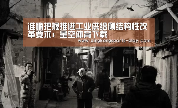 准确把握推进工业供给侧结构性改革要求:星空体育下载(图4) 星空体育官方下载
